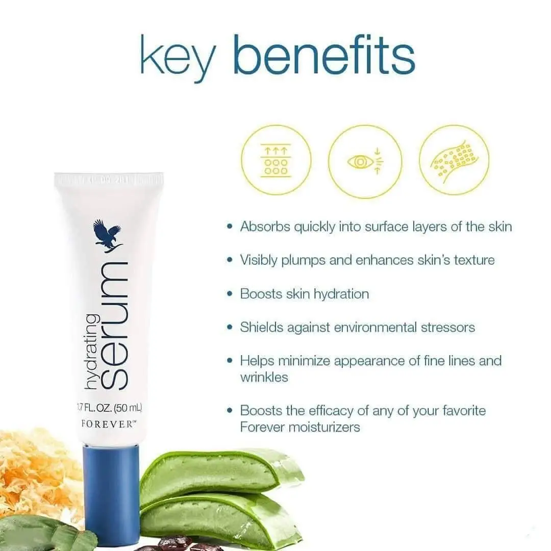 سيروم الترطيب فوريفر- Forever Hydrating Serum لترطيب عميق بحمض الهيالورونيك