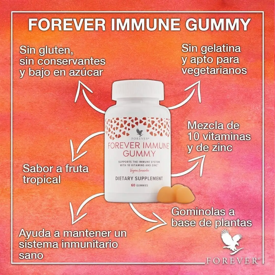 اميون جامي فوريفر – Forever Immune Gummy لرفع كفاءه الجهاز المناعي
